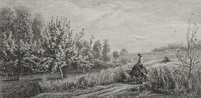 Bahar, 1857. by Charles Francois Daubigny