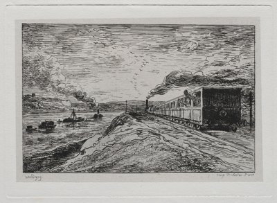 Tekne Gezisi: Ayrılış (Dönüş) by Charles Francois Daubigny