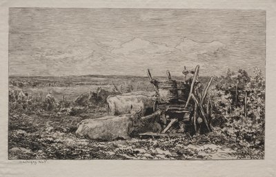 Üzüm Hasadı by Charles Francois Daubigny
