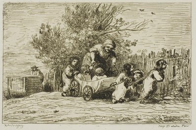 Vagon Mirası (Vagonlu Çocuklar) by Charles Francois Daubigny