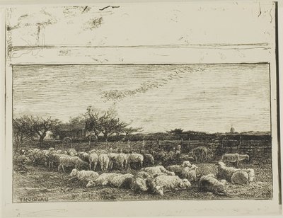 Büyük Koyun Ağı by Charles Francois Daubigny
