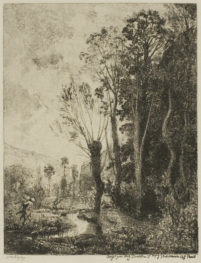 satir by Charles Francois Daubigny