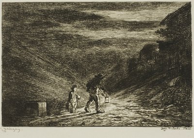 Han Arayışı by Charles Francois Daubigny