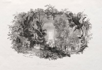 Kış Bahçesi by Charles Francois Daubigny