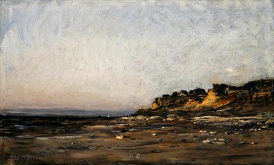 Villerville, Normandiya by Charles Francois Daubigny