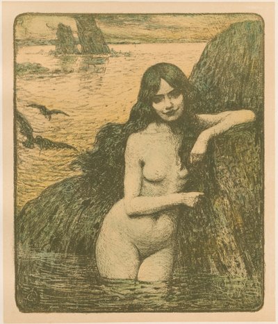 Deniz kızı, 1896. by Charles Guerin