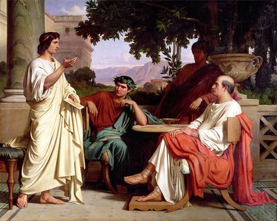 Horace, Virgil ve Varius Maecenas