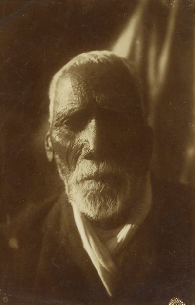 Portre, c.1910 (gümüş jelatin baskı) by Charles Frederick Goldie