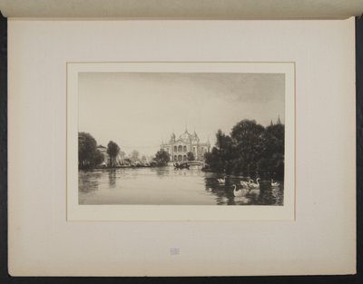 Batı Lagünü'nde sessiz bir köşe by Charles Frederick William Mielatz