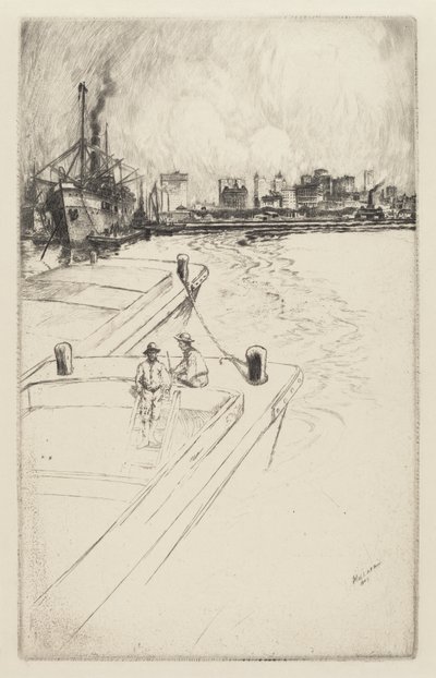 Limandan New York by Charles Frederick William Mielatz