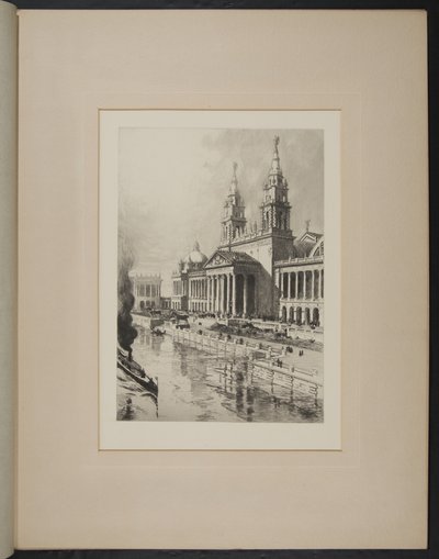 Mekanik sanatlar sarayı by Charles Frederick William Mielatz