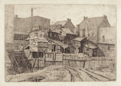 Şehirde İsimsiz Ahşap Ev, 1880