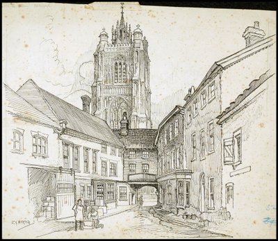 Aziz Petrus Sokağı, Norwich, Norfolk, 1892-1933 by Charles George Harper