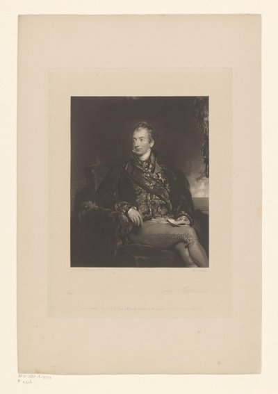Metternich tarafından Klemens portresi Prens Metternich (nesne üzerindeki başlık) by Charles George Lewis