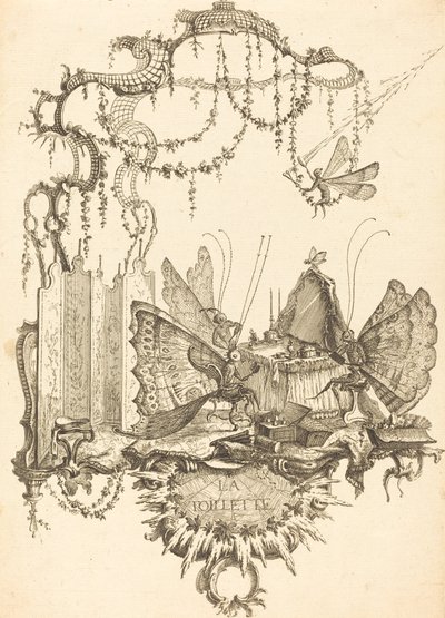 Tuvalet by Charles Germain de Saint Aubin