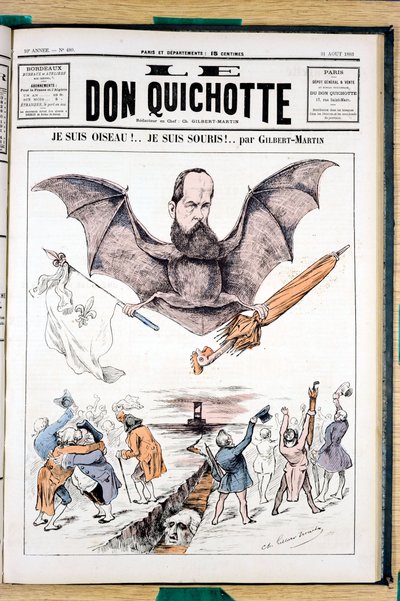 “Le Don Kişot”un Kapağı, Satirique ve Colors by Charles Gilbert Martin