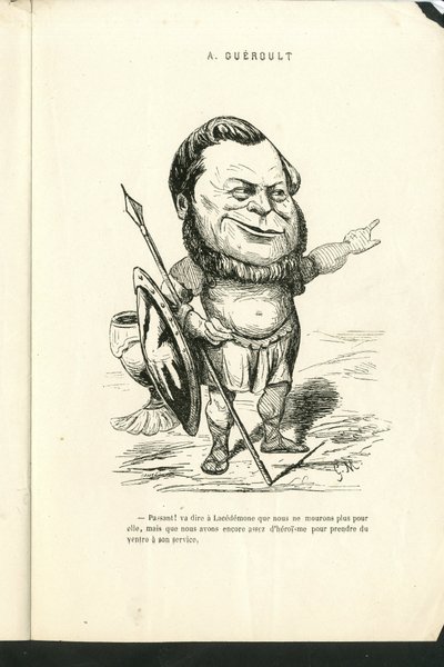 Charles Gilbert-Martin (1839-1905) tarafından “Çağdaş Grimaces”” çizimi by Charles Gilbert Martin