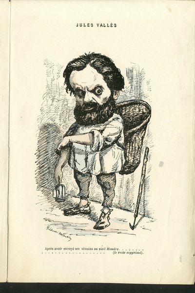 Charles Gilbert-Martin (1839-1905) tarafından “Çağdaş Grimaces”” çizimi by Charles Gilbert Martin