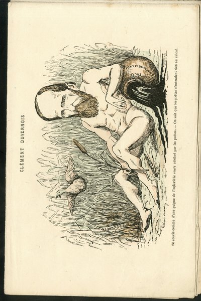 Charles Gilbert-Martin (1839-1905) tarafından “Çağdaş Grimaces”” çizimi by Charles Gilbert Martin