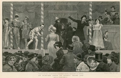Bartholomew Fuarı, Londra: Seksen yıl öncesinin eski bir gösterisi by Charles Green