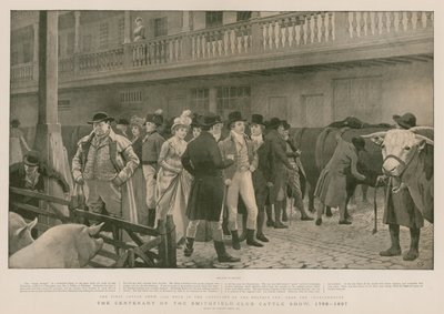 Smithfield Club Sığır Gösterisinin yüzüncü yılı by Charles Green