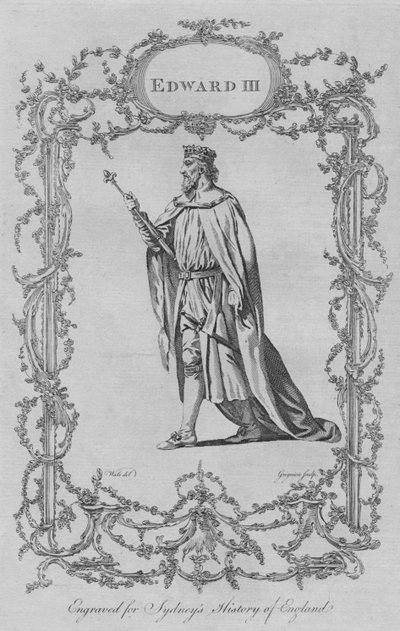 Edward III, 1773. by Charles Grignion