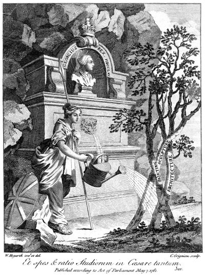 Birleşik Krallık George III, 1761 by Charles Grignion