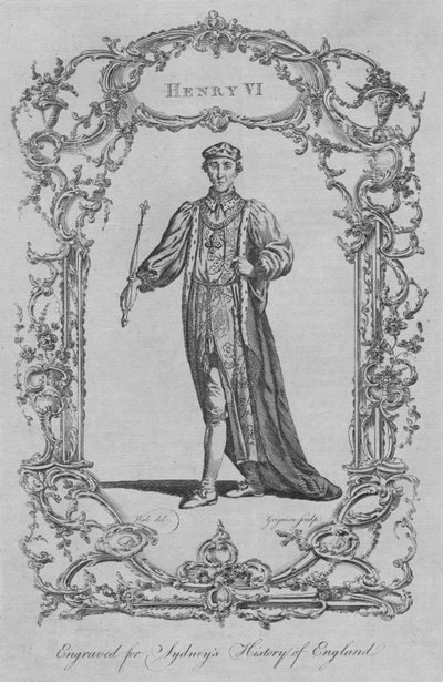 Henry VI, 1773 by Charles Grignion