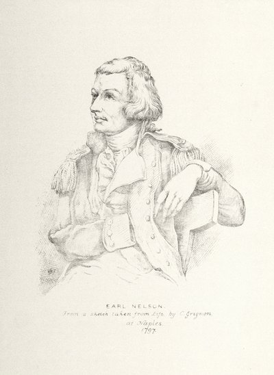 Horatio Nelson (1758-1805) (gravür) by Charles Grignion