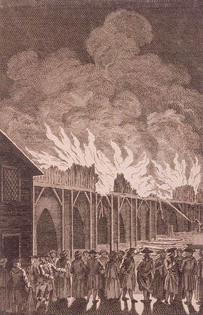 Londra Köprüsü eski, Londra, 1775 by Charles Grignion