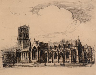 Şehir Kiliseleri, Dundee (gravür) by Charles Gustav Louis Phillips