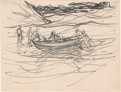 Cankurtaran Teknesini Başlatmak by Charles H. Woodbury