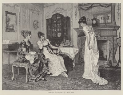 Fetih için hazırlanıyor by Charles Haigh Wood