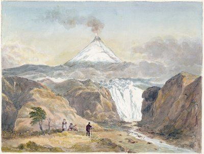Görünüm, Kutup Bölgesi (kağıt üzerinde wc ve grafit) by Charles Hamilton Smith