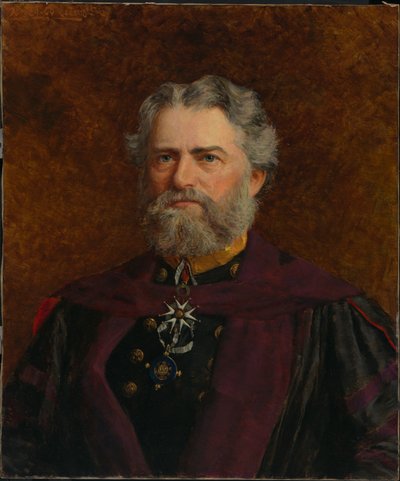 Simon Newcomb, 1909. by Charles Harold L. MacDonald