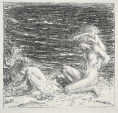 Deniz ve Esinti, 1894. by Charles Haslewood Shannon