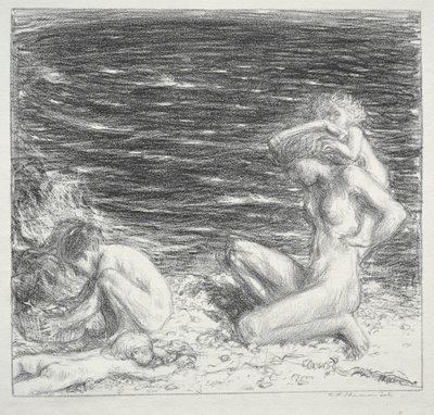 Deniz ve Esinti by Charles Hasslewood Shannon
