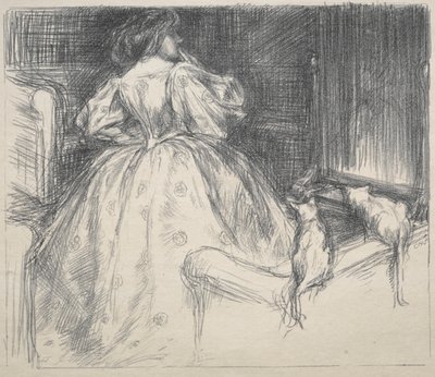 Fantastik Elbise by Charles Hasslewood Shannon