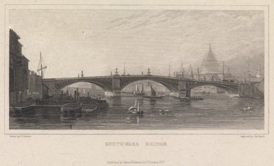 Southwark Köprüsü by Charles Heath