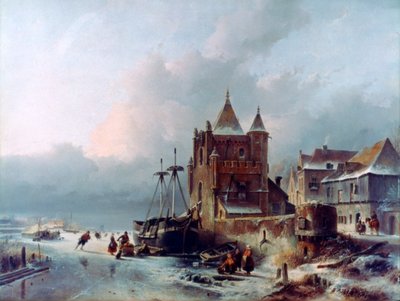 Donmuş Nehir, c1838-1907 by Charles Henri Joseph Leickert