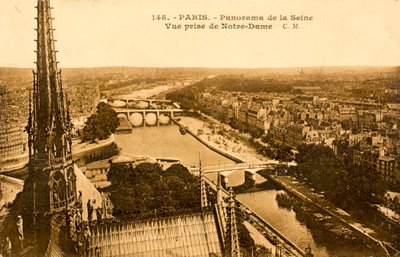 Notre Dame / Paris / Seine / Ile de France / Fransa