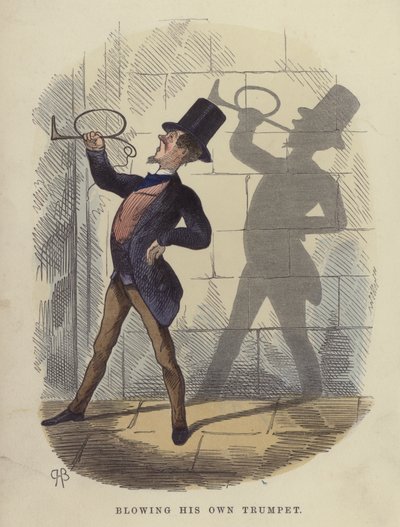 Kendi Trompetini Üflemek by Charles Henry Bennett