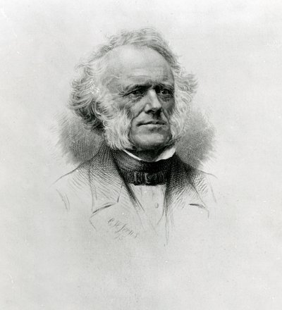 Sir Charles Lyell, 1875 (nokta gravürü) by Charles Henry Jeens