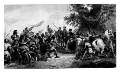 Bouvines Savaşı, 27 Temmuz 1214, 1875. by Charles Henry Jeens