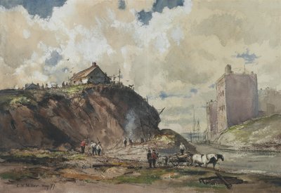 Şehrin İnşa Edilme Şekli, 1877 (kağıt üzerinde wc) by Charles Henry Miller