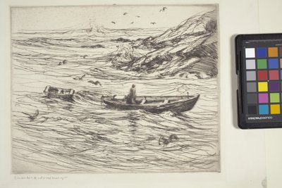 Koşu (dağlama ve kuru nokta) by Charles Herbert Woodbury