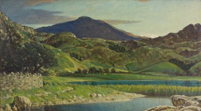 Watendlath Tarn, Keswick yakınlarında, 1919 by Charles John Holmes