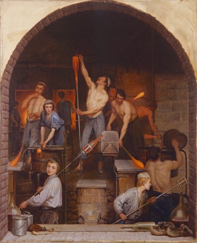 Bir Ocağın İçi, 1865 by Charles Housez