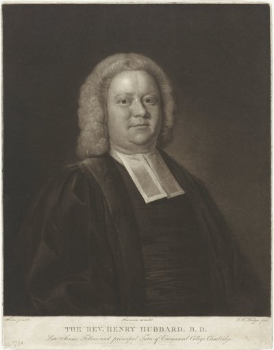 Henry Hubbard'ın Portresi by Charles Howard Hodges