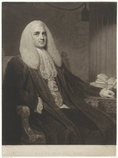 Portre Bir James Meinge by Charles Howard Hodges